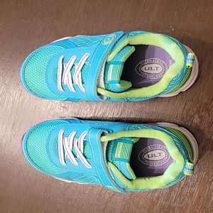 NEW Pediped Flex Riddell Teal Sneakers - Size 1.5-2 Youth